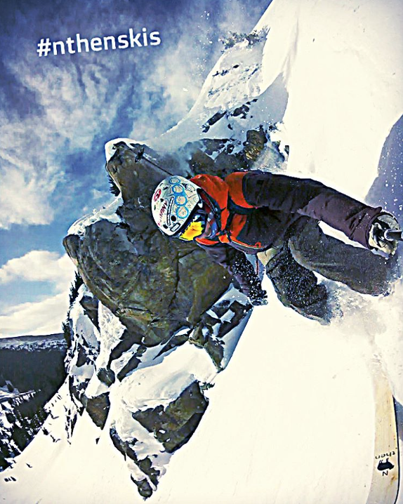 N Then Skis Landing Drop