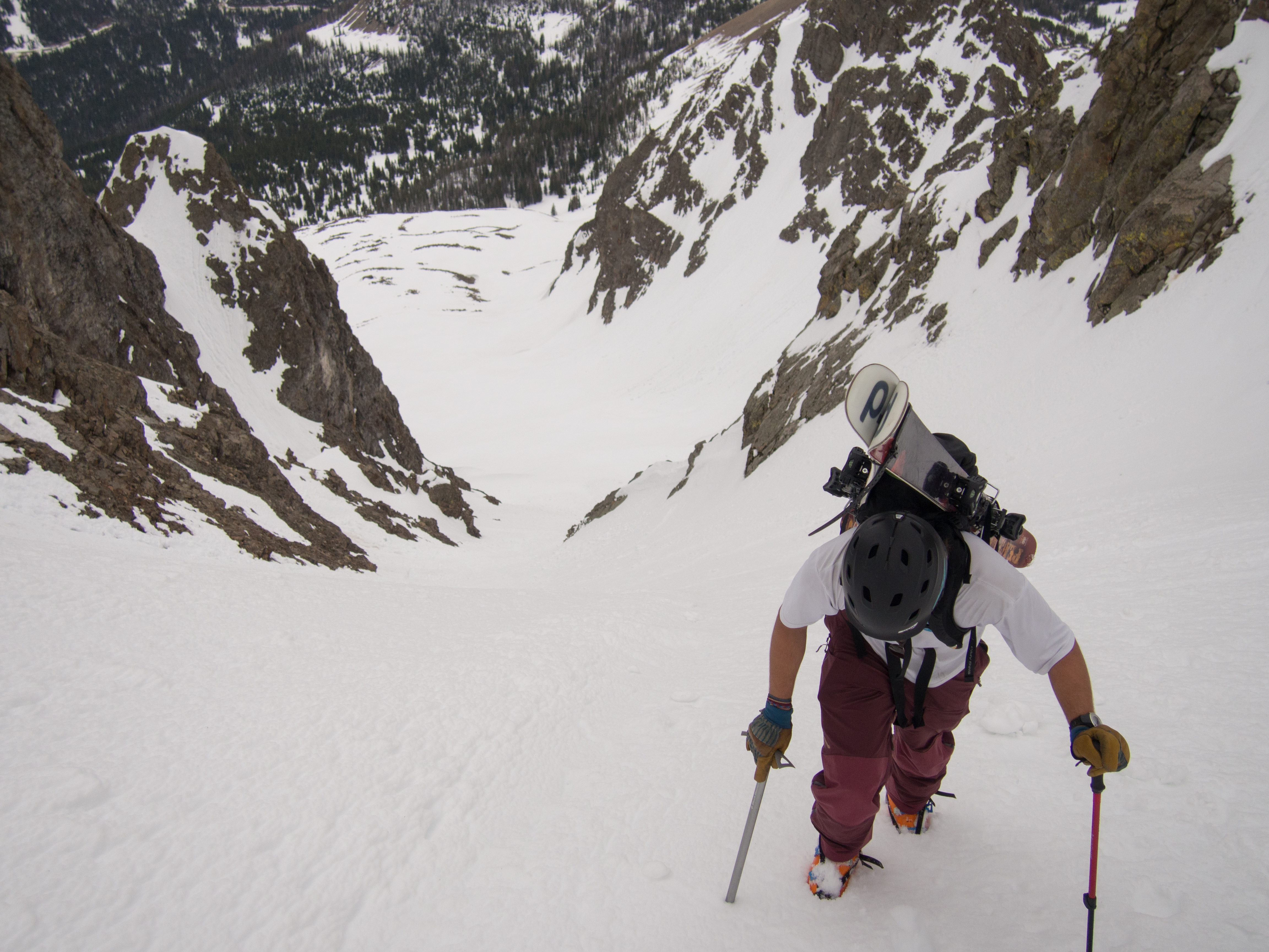 Nearing the top of Nokhuloir