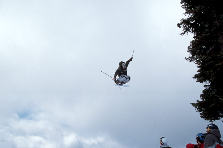 never did i ever get a shot on a bluebird day