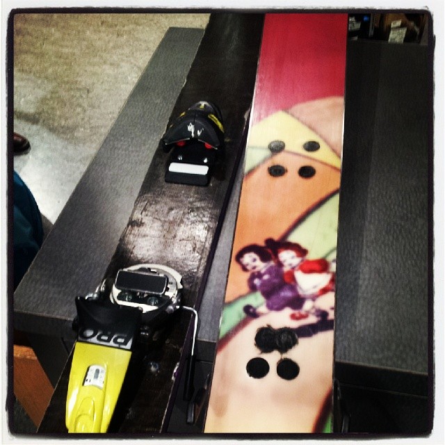 never rip your bindings out