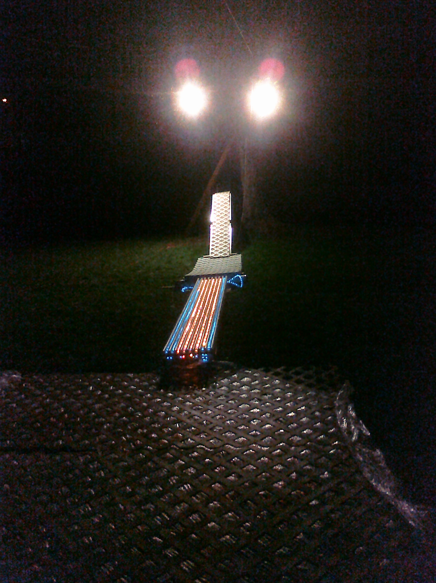 New back yard set up.