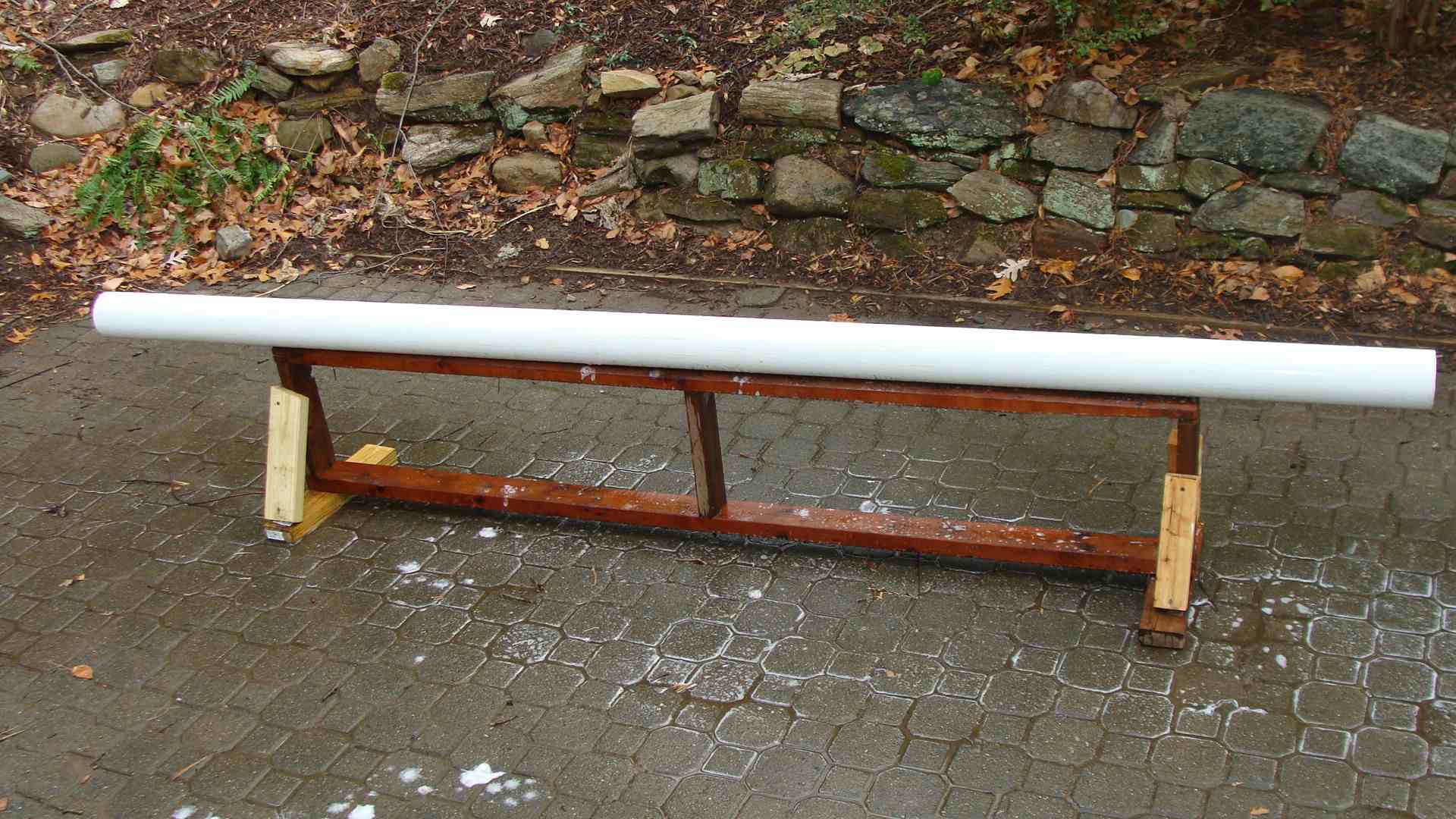 New Backyard Rail
