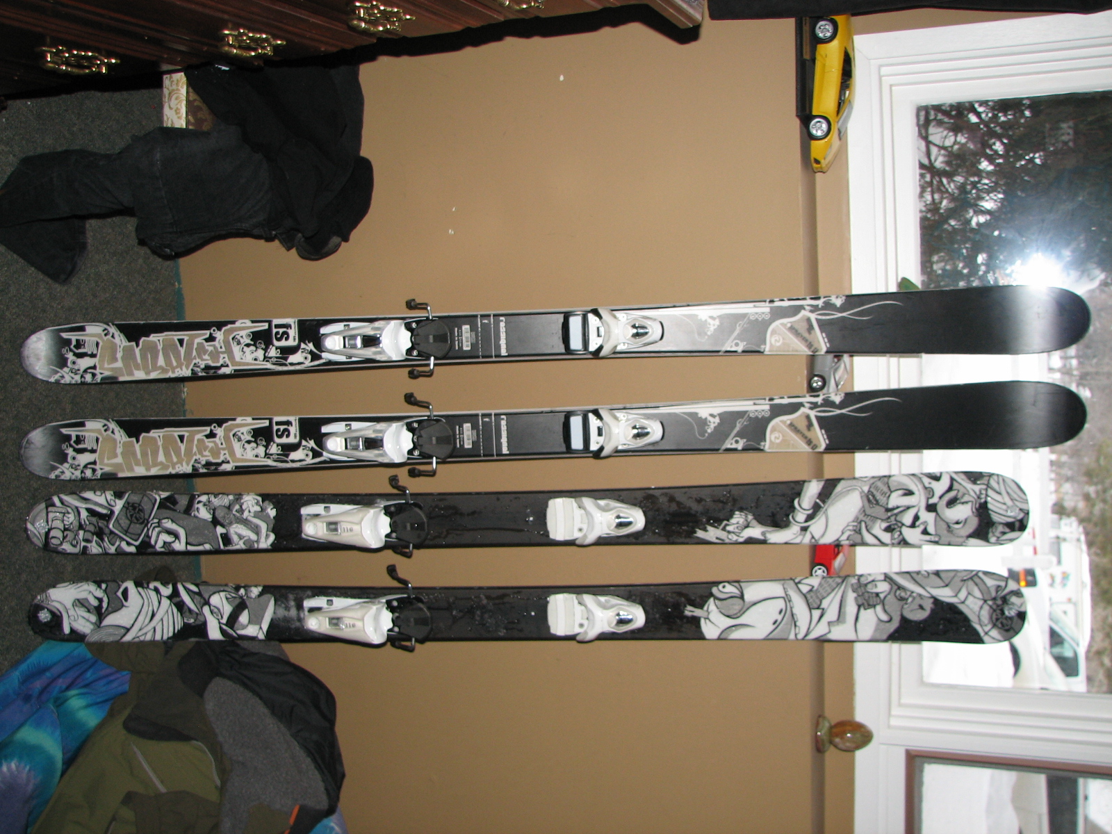 New binding mounting