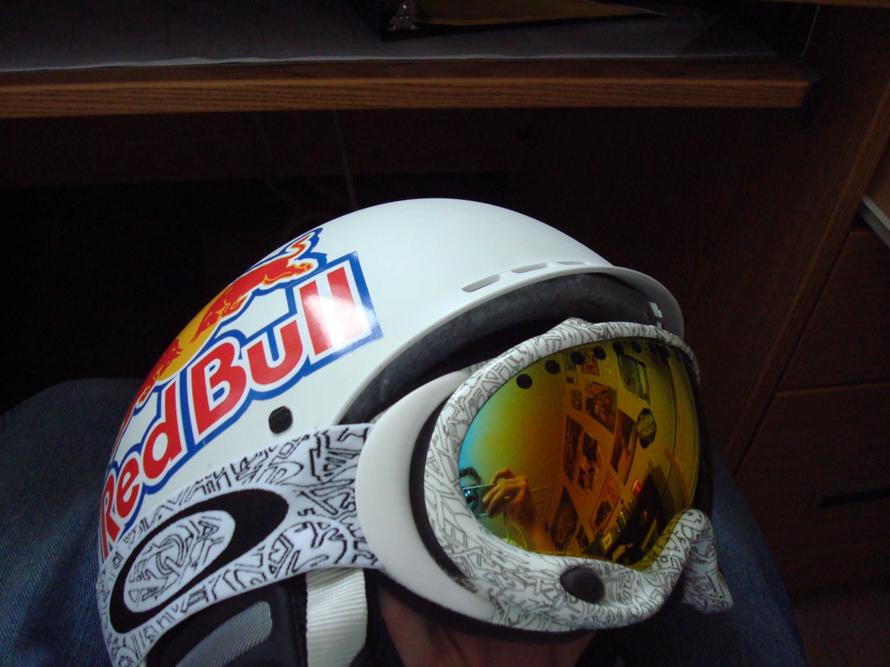 New helmet setup
