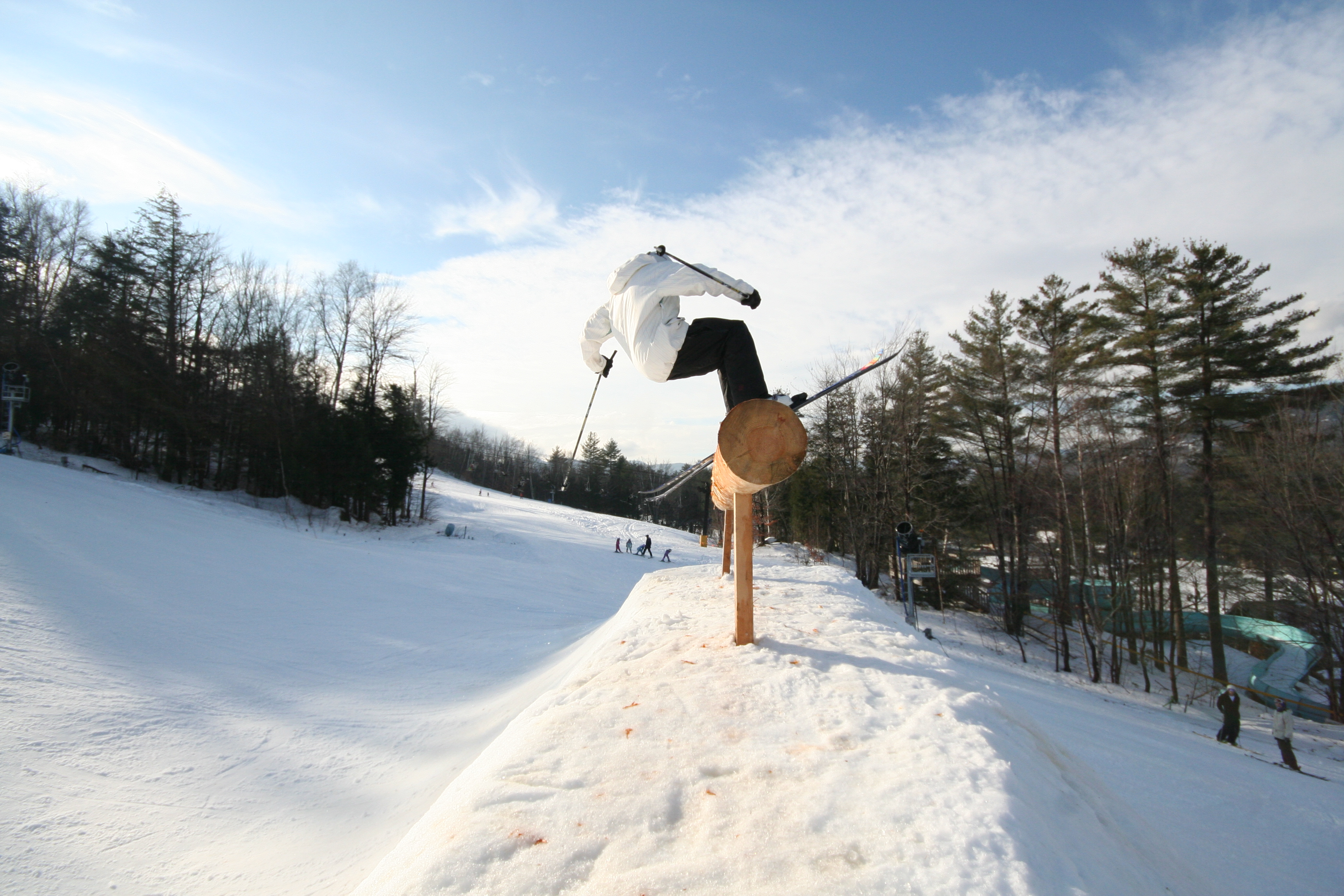 New log at attitash