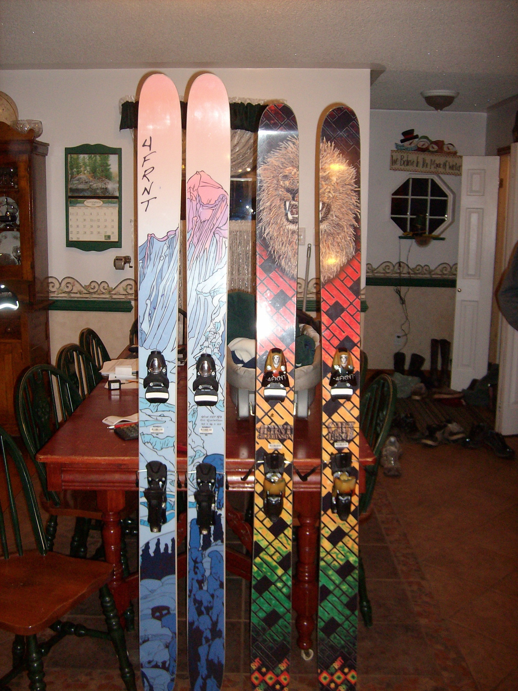 New POW skis