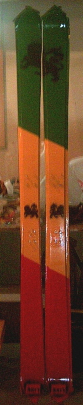 New rastafari-des, the best skis ever