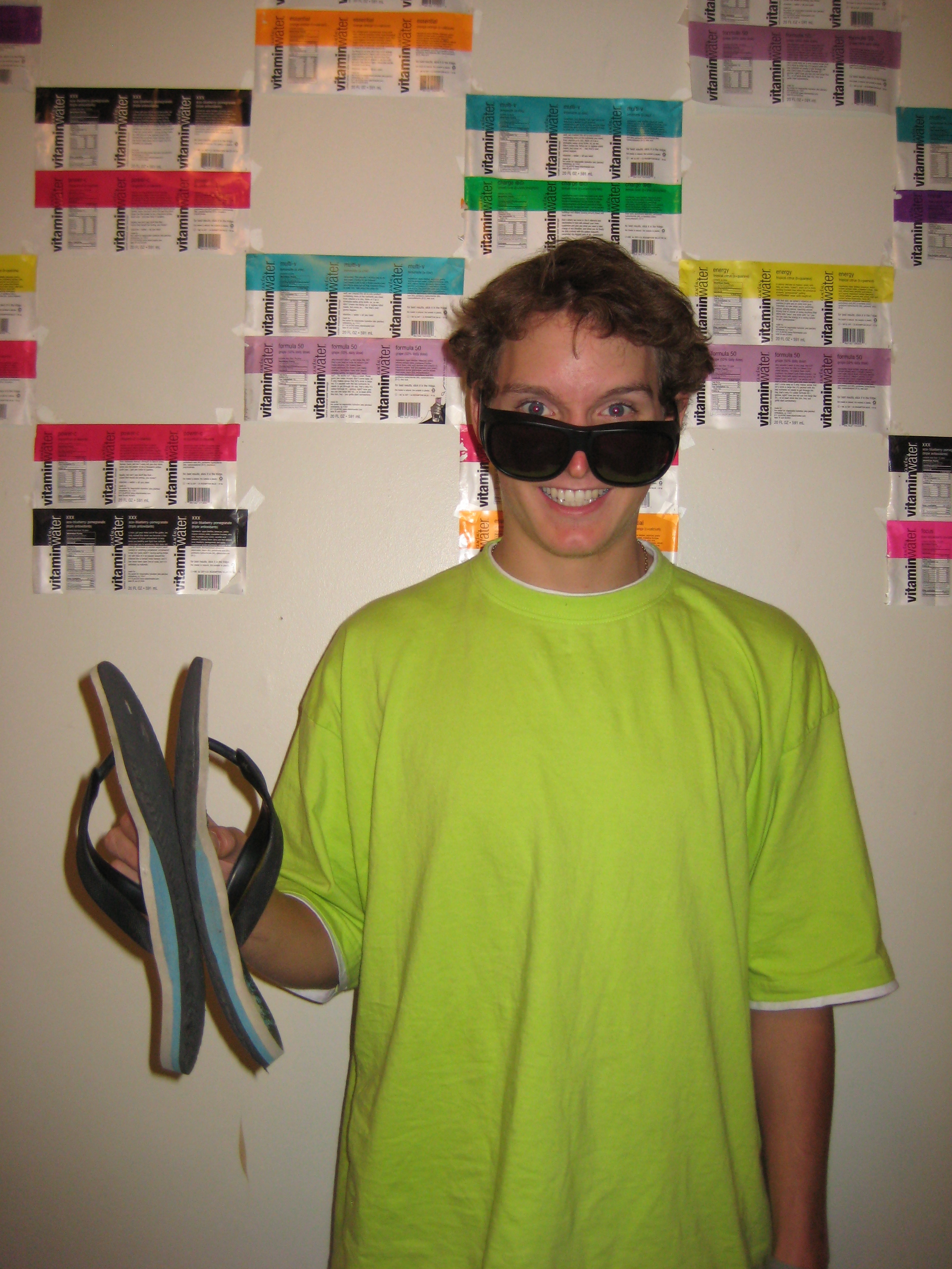 New Rockered flip flops