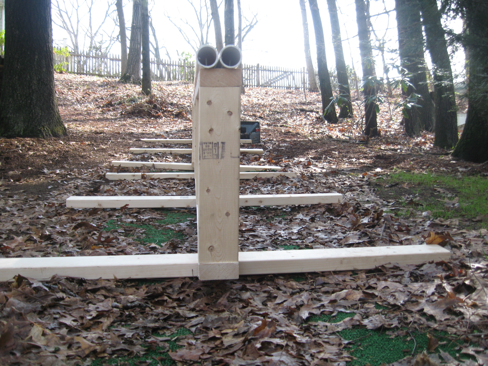 New shotgun rails 1/4