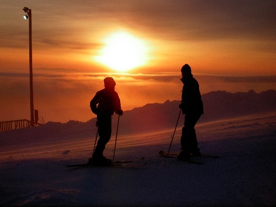 New Year morning in Dundret. (2003-2004).