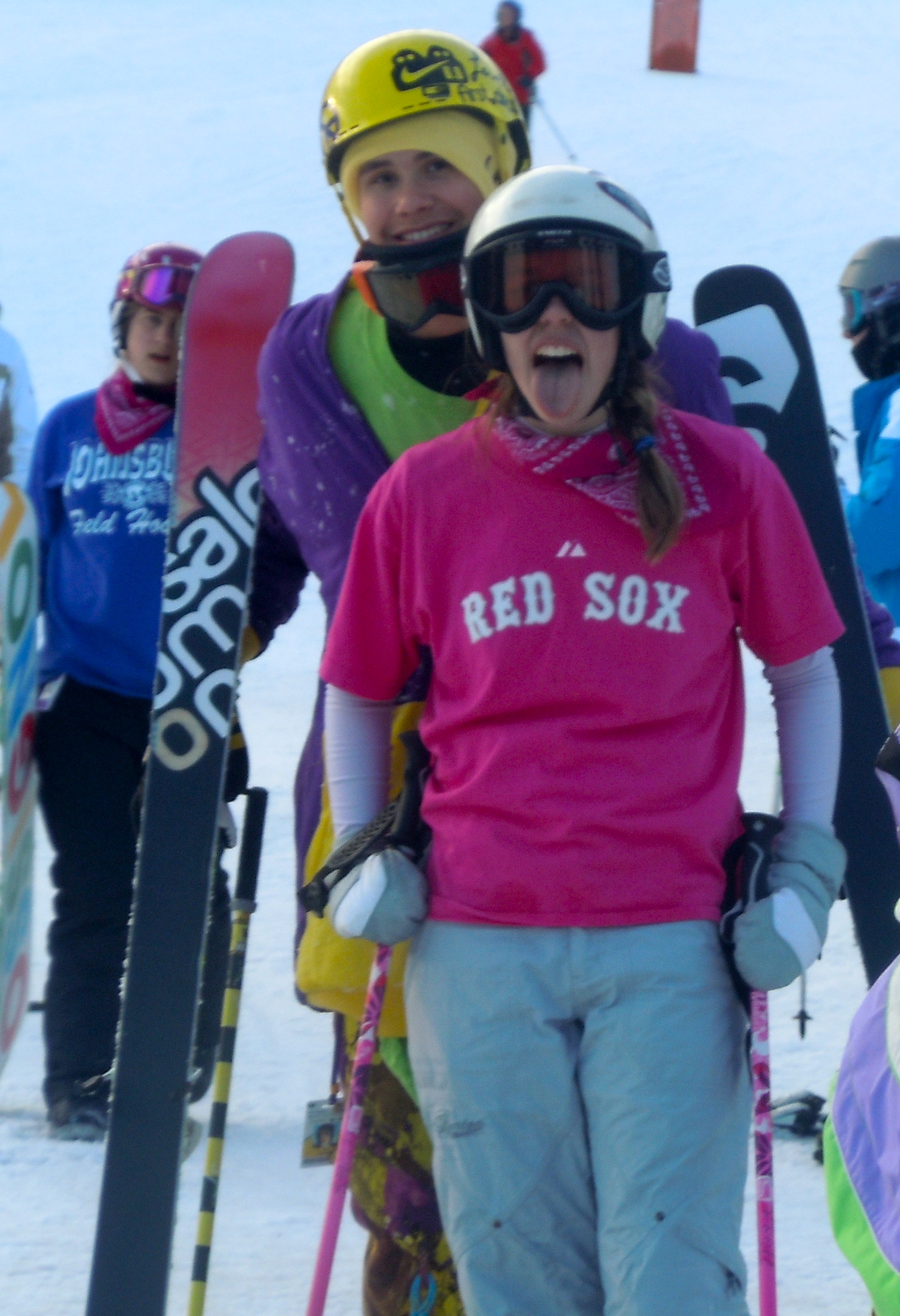 New Years Day skiing.