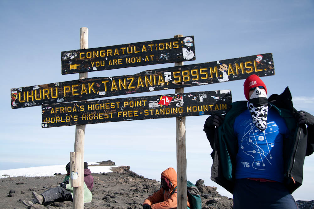 Newschoolers represented on the highest peak in Africa