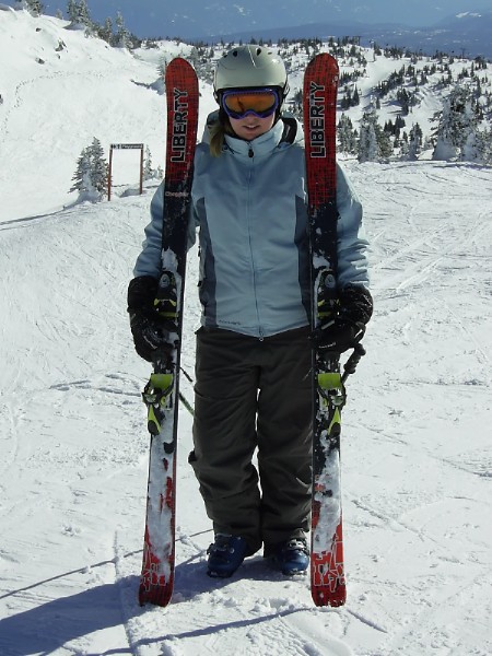 nice day at big white