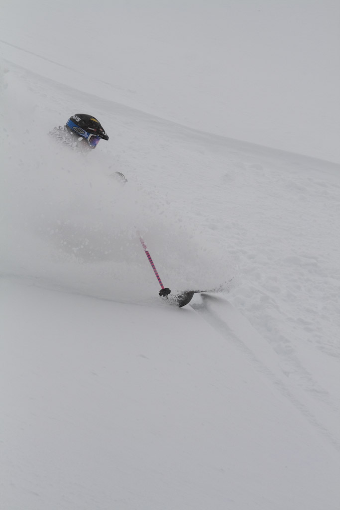 Nice deep snow at Cat Ski Mount Bailey
