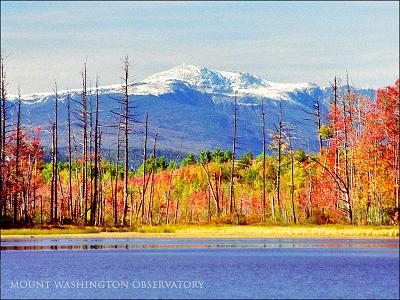 nice fall pic of mt. washington