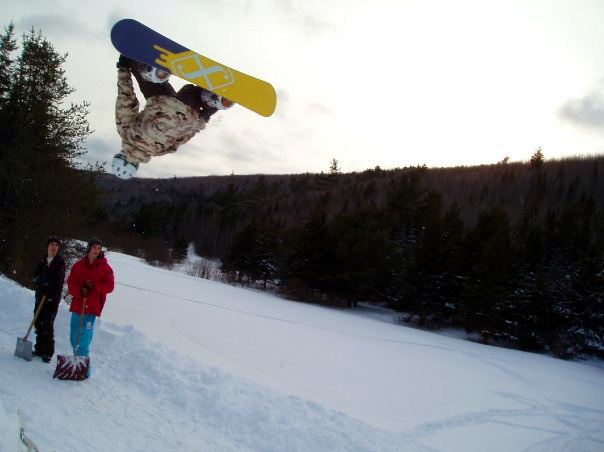 Nice jump at Popo's camp