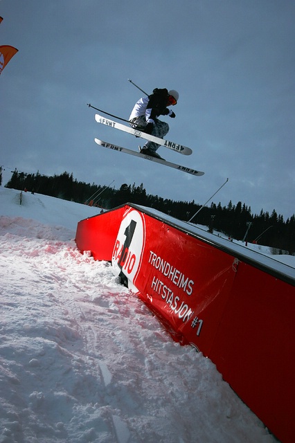 Nice safty over a flat down