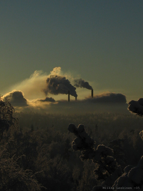 Nice view from my penthouse balcony