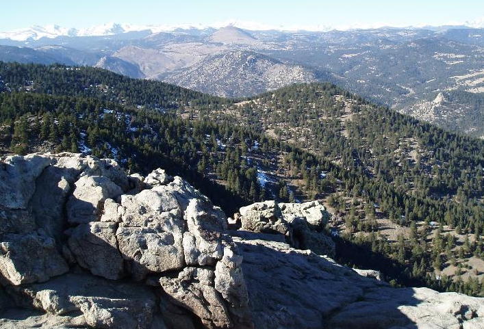 nice view in boulder