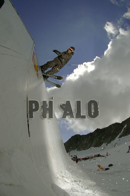 Nice Wallride in Sölden!