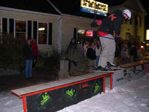 Nick at rail jam blindside 27 out