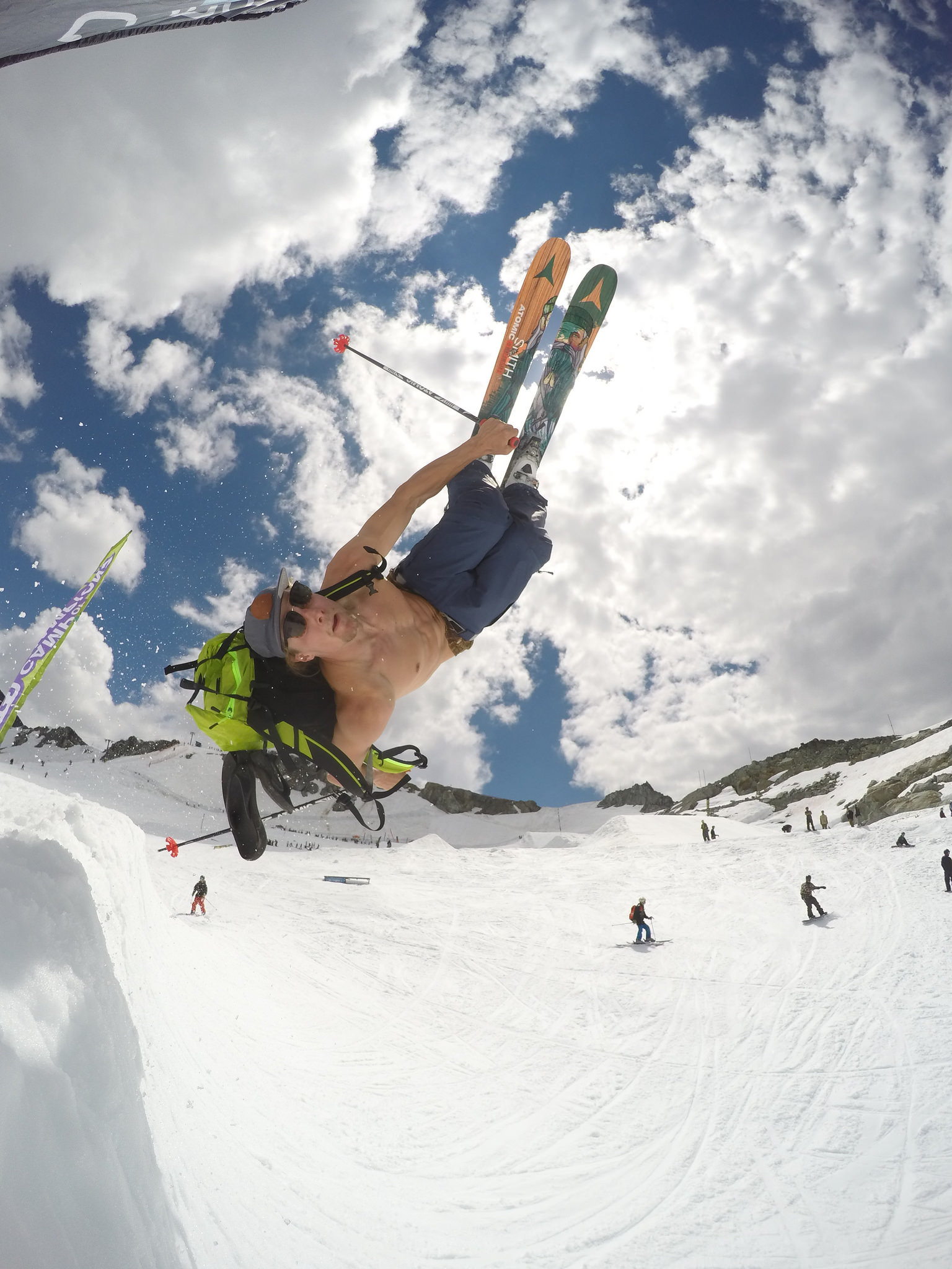 Nick McNutt backpack run