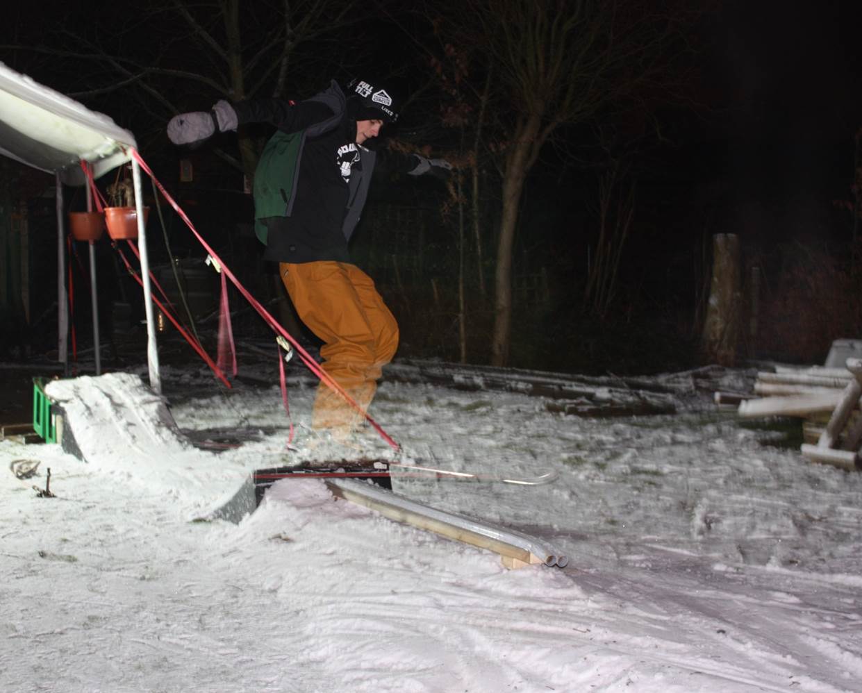 Night rail session