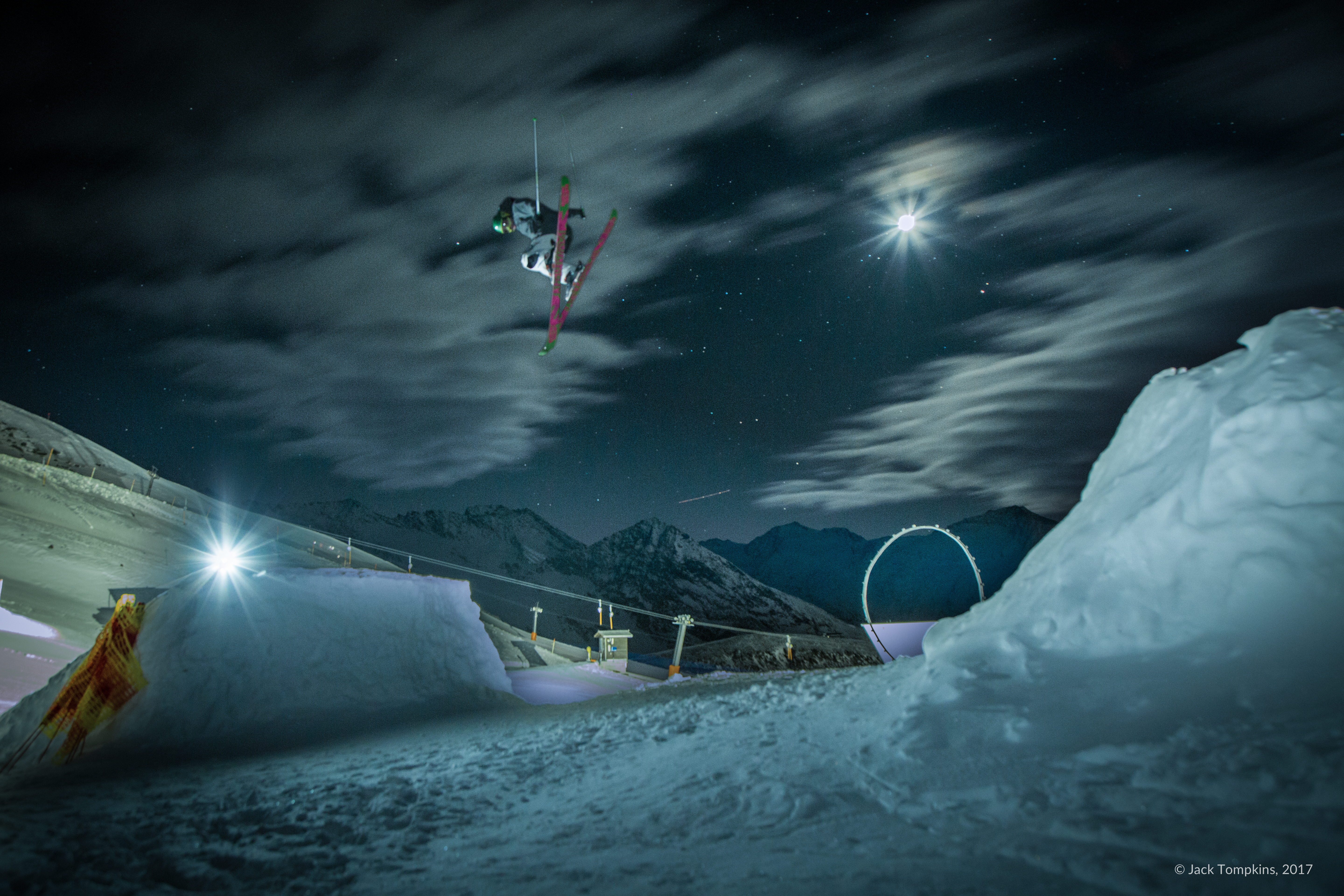 Night Session in Obergurgl, Austria