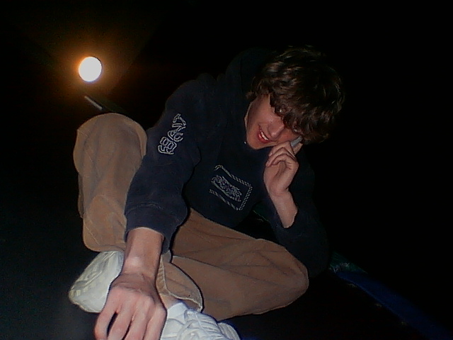 night time on the tramp