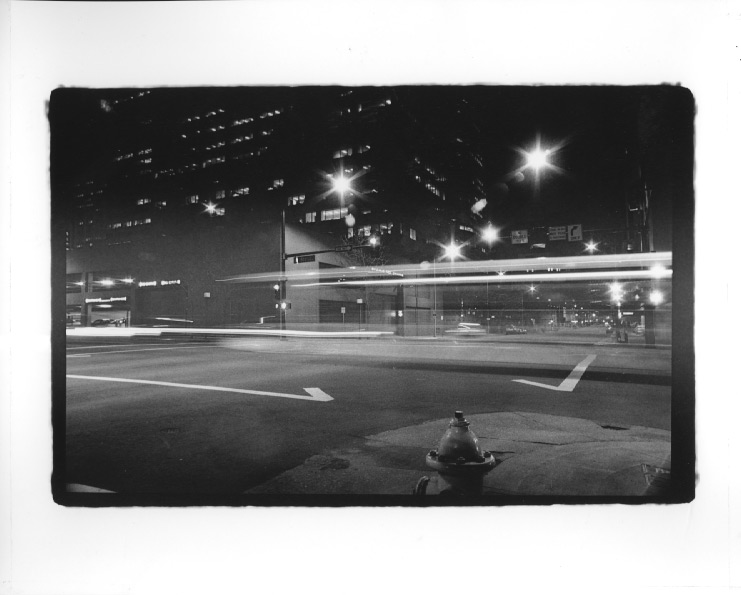 nightime in the city