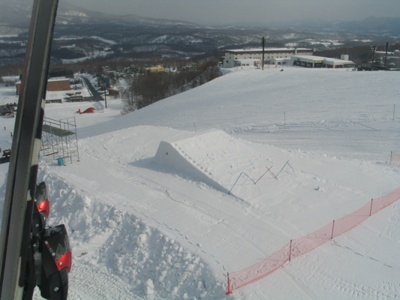 Niseko Hirafu Big air contest Kicker(makin Endo Junpei)