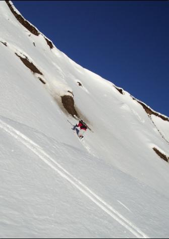 no chair lifts, but no waiting lines either...