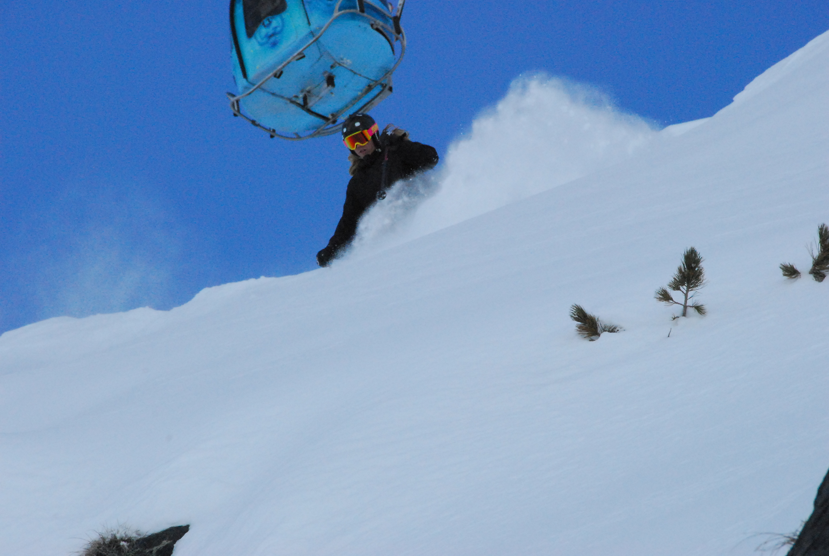 No Friends on a Powder day (except your Photographer)