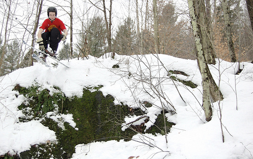 No goggle? drop in the v