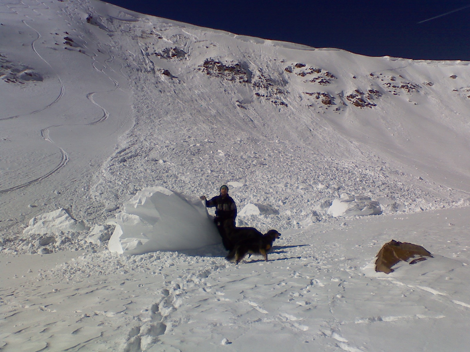 No Name Avalanche Debris