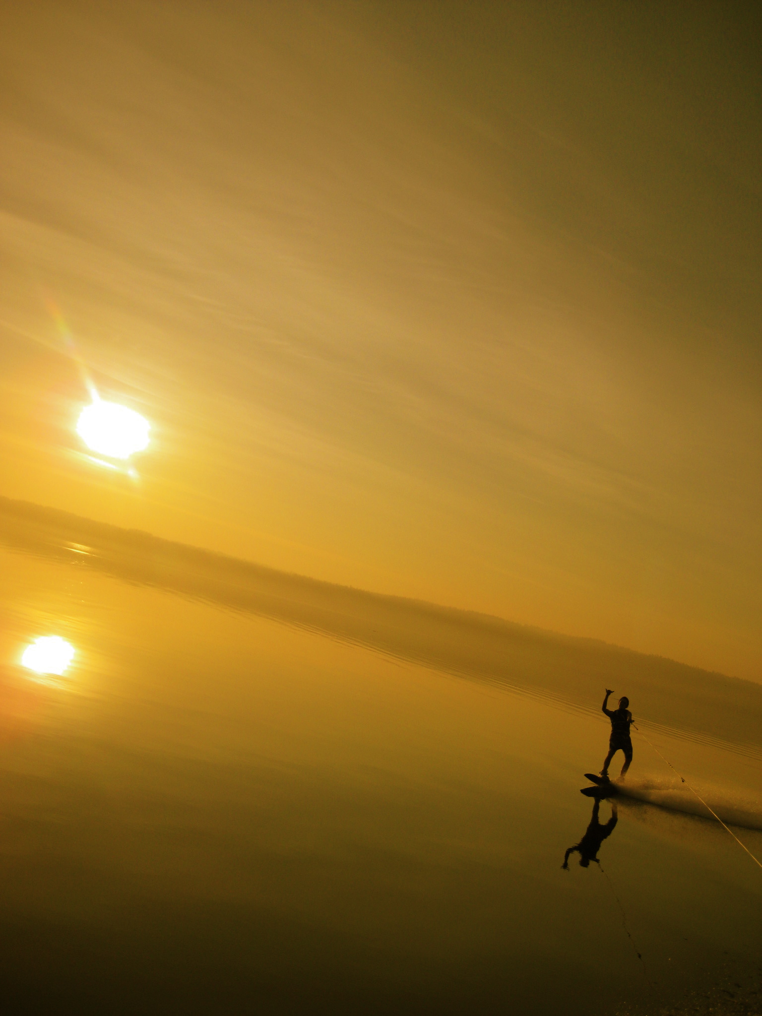 No sleep 5am wakeboarding