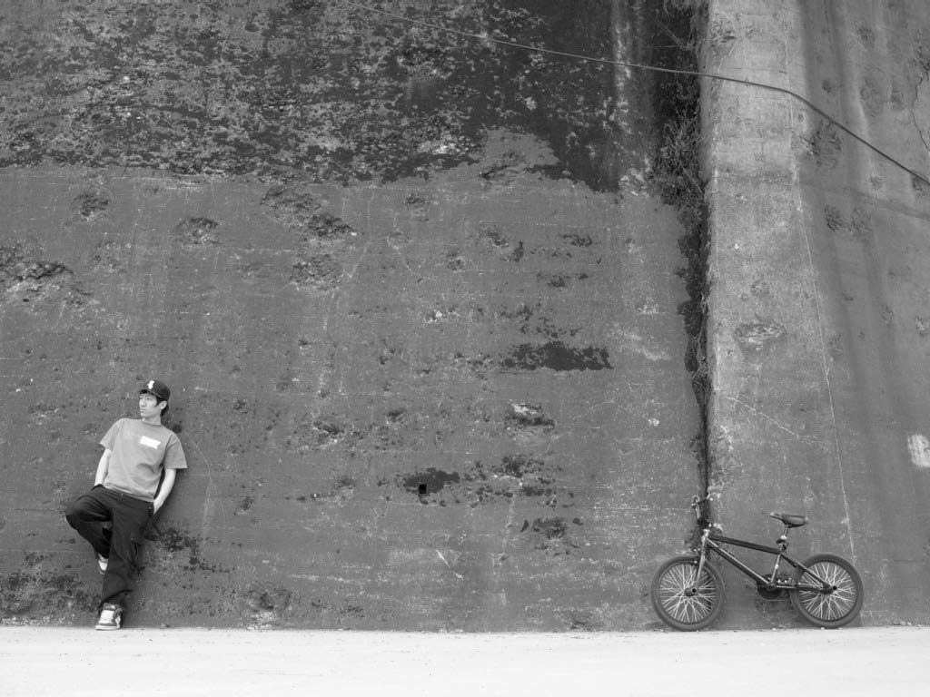 no snow and enjoy bmx