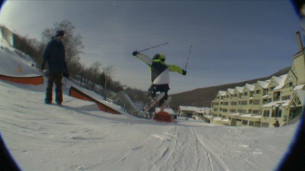 Nollie Lipslide thing