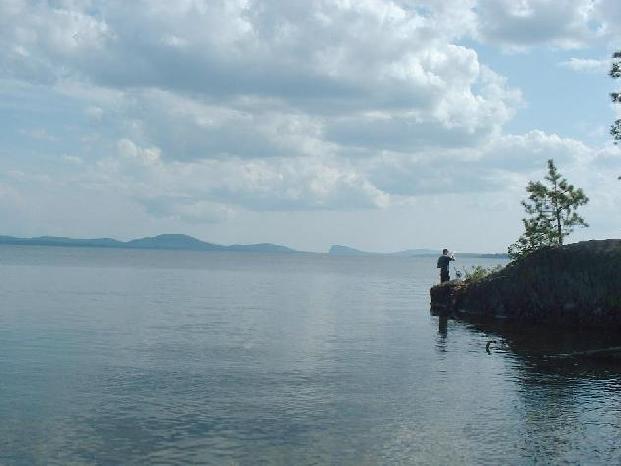 Northshore of Moosehead, not too many people make it up there.