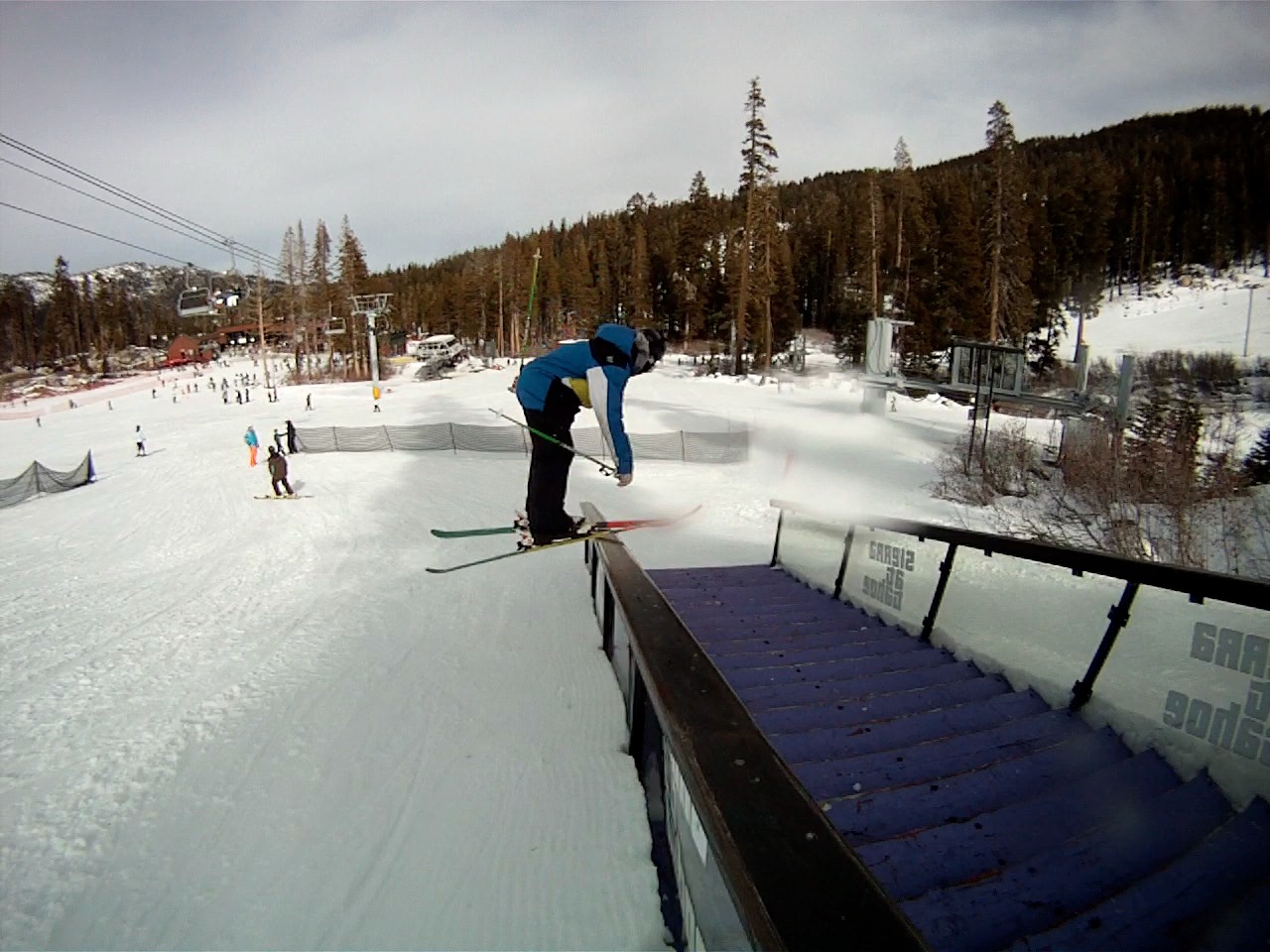 Nose Pressin the Staircase