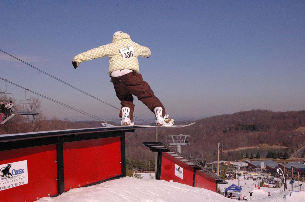 Noseslide on the Flat-Down Setup