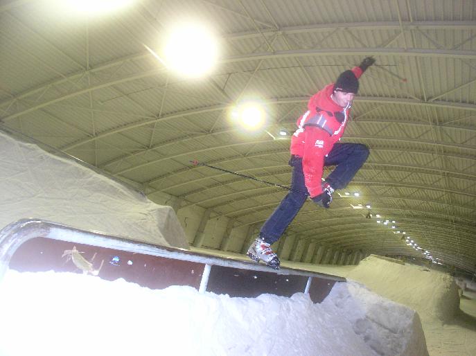 NOski onefooted slide