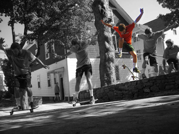 not so HUGE ollie! rainbowpuppies ain't no skater!