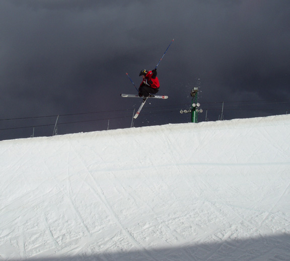 Nothing big but check out the storm coming in in the background!!!