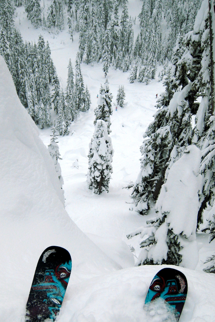 November Pillows at Stevens Pass