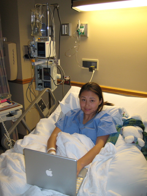 NS-ing at the hospital