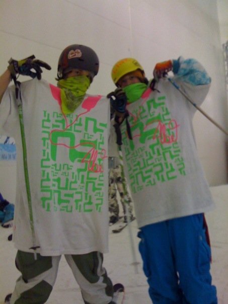 NS tees make it to England