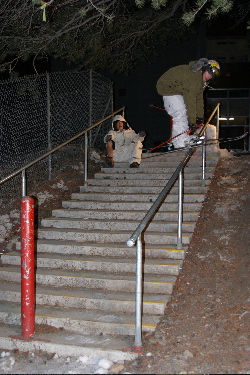 nub, post, laughter,rail, it's got it all