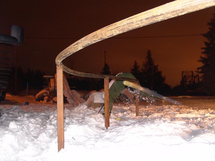 Nutted...and yes, those are old school Elan Airtwists