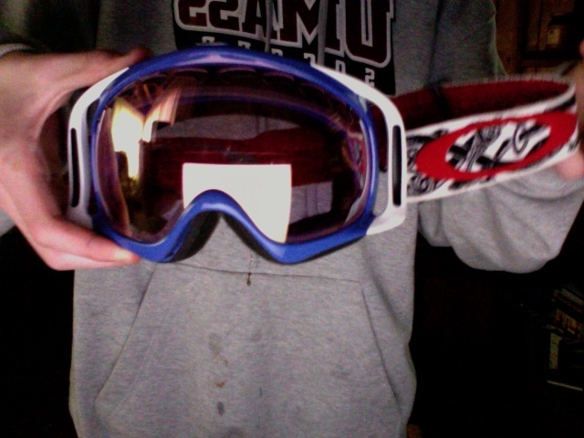 Oakley C bars with pink ird